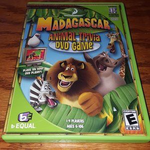 Madagascar Animal Trivia DVD Game